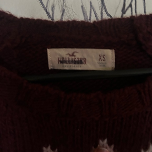 Hollister Easy Textured Crew Sweater XS - Picture 2 of 5